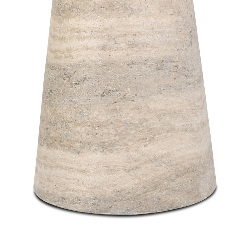Marsh Outdoor Bar Table-Textured Sandy Grey-Bar, 42" H x 34" W x 34" D
