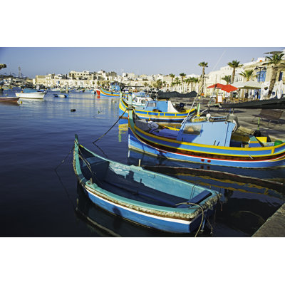 Marsaxlokk-Malta - Wrapped Canvas Print