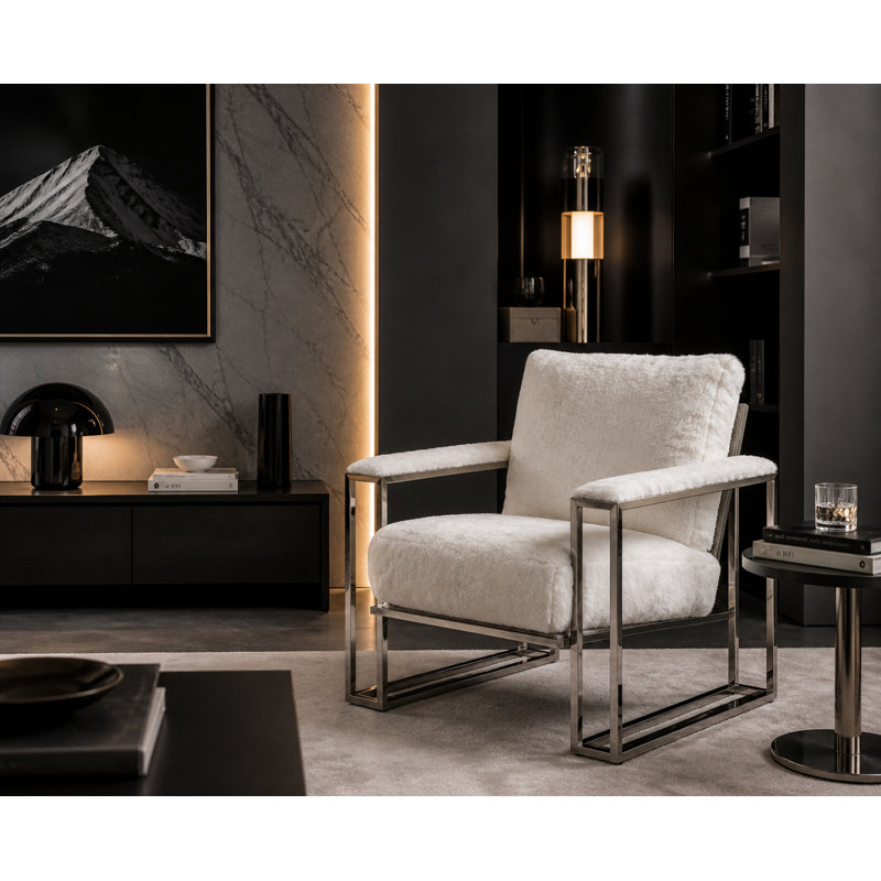 Astro Faux-Fur Accent Chair