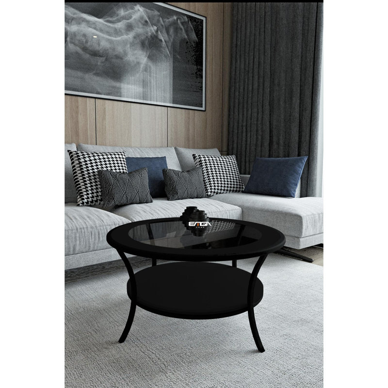 Coffee Table, Black/Fume