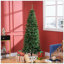 Sapin de Noël artificiel à forme allongée non illuminé avec branches réalistes, sapin d'Halloween avec 618 pointes-1407300579-1407300580