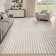 Tapis beige lavable Modern High-Low