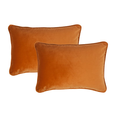 Housse et insert de coussin en velours 