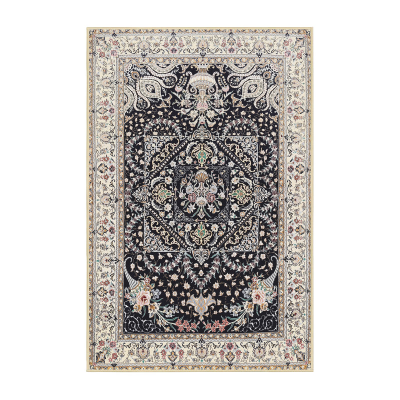 Shalton Oriental Indoor Rug, Rectangle 5' x 8'