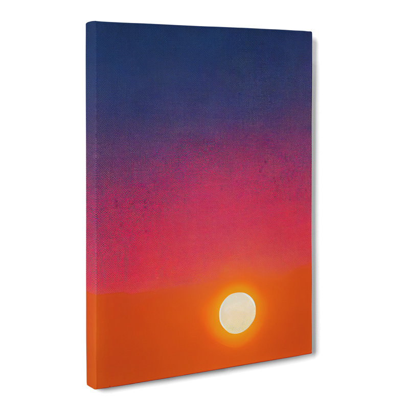 Lashundra Sun Silhouette - Wrapped Canvas, 76cm H x 50cm W