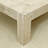 Capri Solid Wood Single Coffee Table