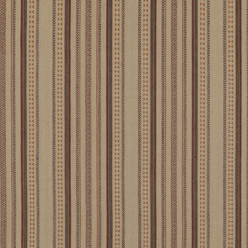 Mulberry II Racing Cotton Blend Fabric, Plum