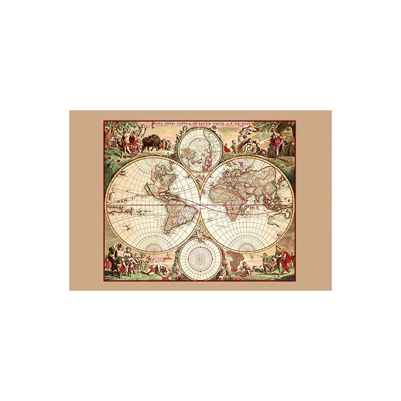 « nouvelle orbis tabula » par frederick dewit, impression