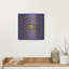 Bungalow Rose « Hanukah Wrap » par Andrea Strongwater – Décoration murale en métal, 91 cm x 91 cm-1124945126