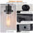 10-Light Bathroom Vanity Light with Clear Glass-2124907143