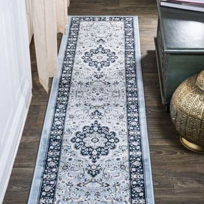 Tapis bleu / bleu marine Arignote