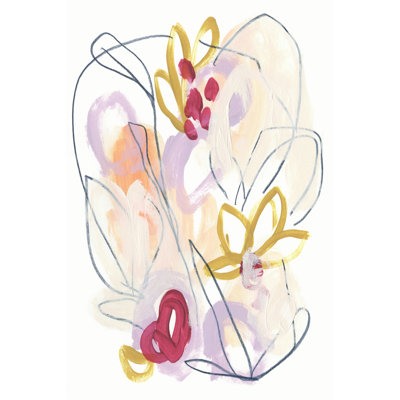 Balance Bloom II 1 Piece Wrapped Canvas Painting