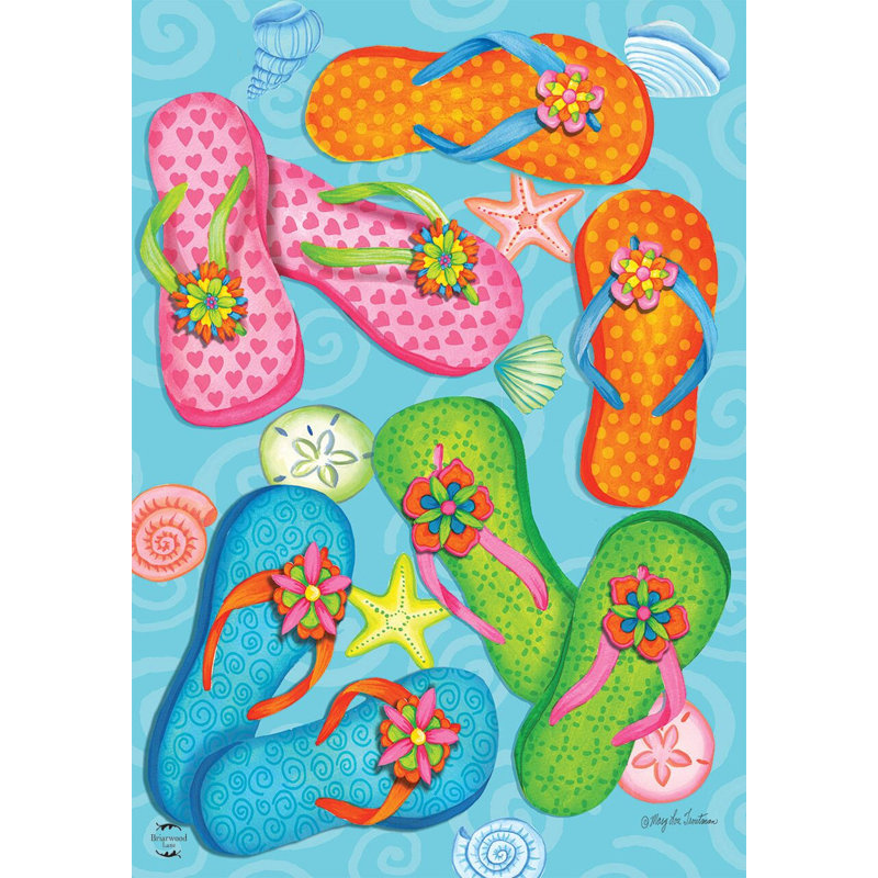 Drapeau d'été pour jardin nautique