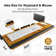 Wasat Height Adjustable Computer Standing Desk with Keyboard Tray For Home Office
