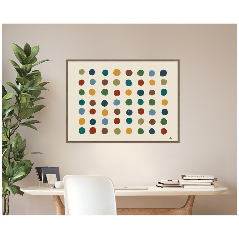 «Meditation No. 3» par Kelly Knaga, reproduction d'art sur toile encadrée