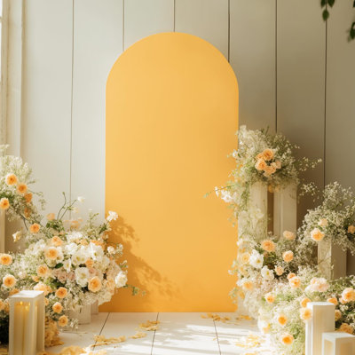 Set of 3 Wedding Arch Covers, Double Spandex with Zipper, Decorative Covers for Parties, Ceremonies, Banquets