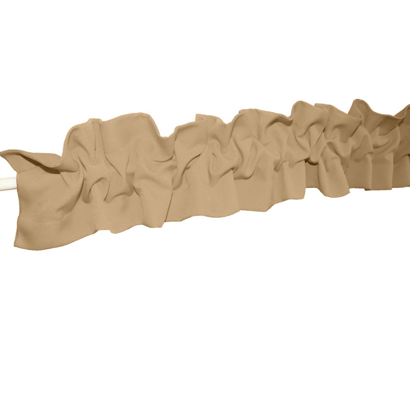 Window Valance, 72" W x 7" L, Hunter Green
