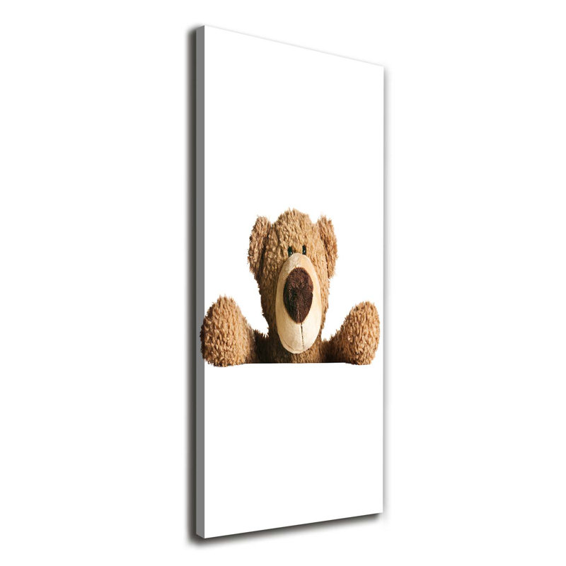 Teddy Bear - Wrapped Canvas Print
