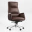 Ensemble de 3 chaises de bureau en cuir-1997126491