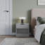 Skylir 45cm W Metal Bedside Table-1999928058