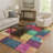 Premium Machine Washable Mouton Geometric Rug-1114639893