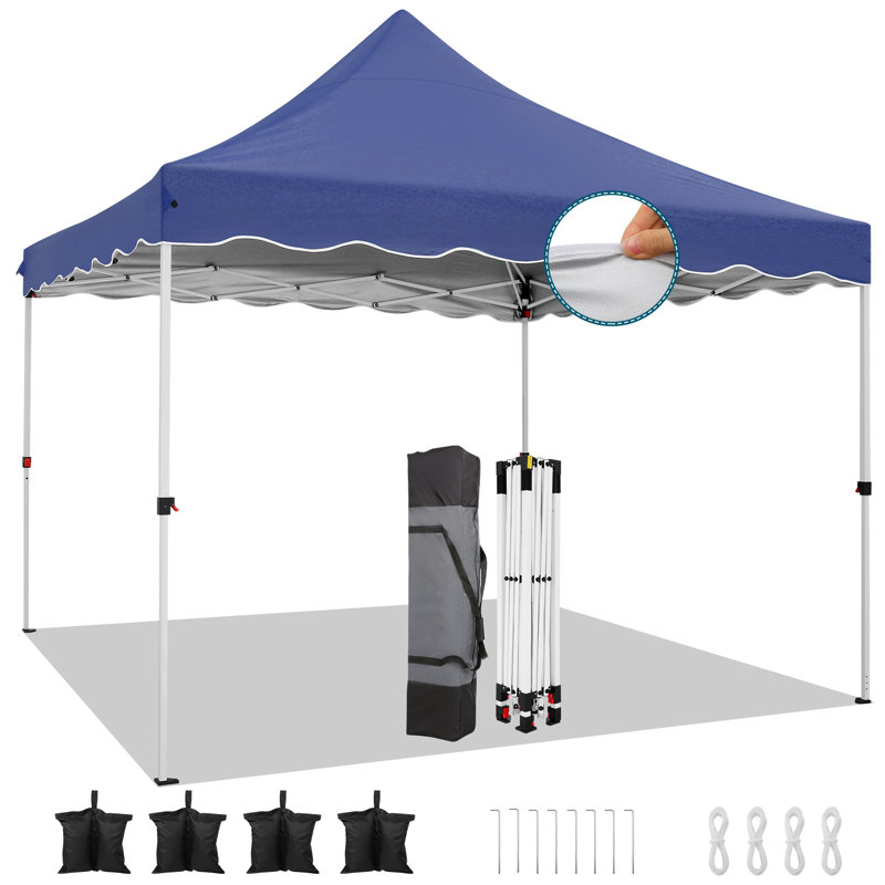 Tente 10 'x 10' Pop Up, Bleu très foncé