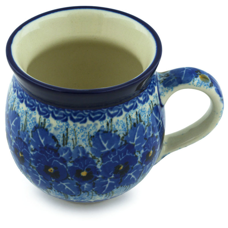 Grande tasse à bulles en grès 8 oz - French Winter, 12
