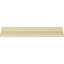 2 7/8"H x 1 7/8"P x 3 1/2"F x 94 1/2"L Asa Smooth Crown Moulding