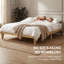 Lit plateforme 12 "en bois massif contemporain