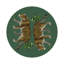 Leopard Seeing Double Pebble 16" Vinyl Placemat-117392981