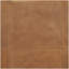 Repose-pieds brun en cuir Suade-88409215