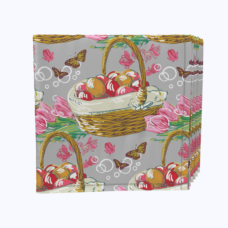Polyester Animals/Nature Square Napkin