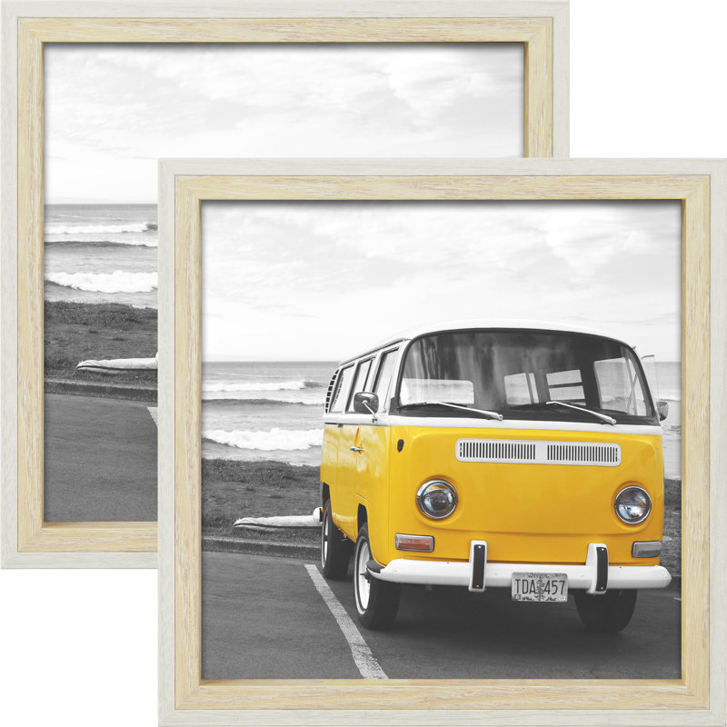 Ensemble de 2 cadres photo Johnsonburg, Gris, 12 po x 12 po