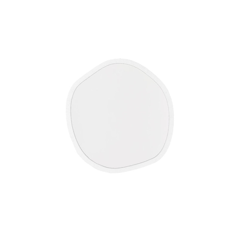 Allarna Wood Flat Wall Mirror