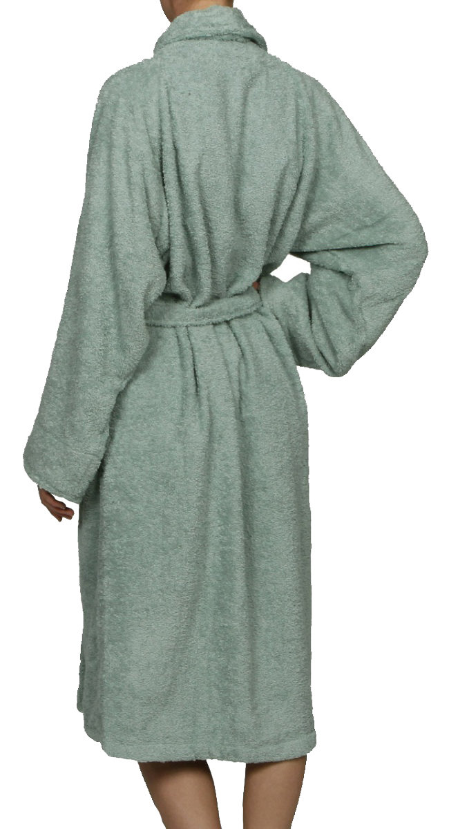 Bathrobe, Sage, M