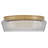 Demi 22-in Integrated LED Flush Mount Light w/ Cased Opal and Smoke Shade-94697295