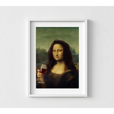 Art mural Mona Lisa: style moderne et décontracté