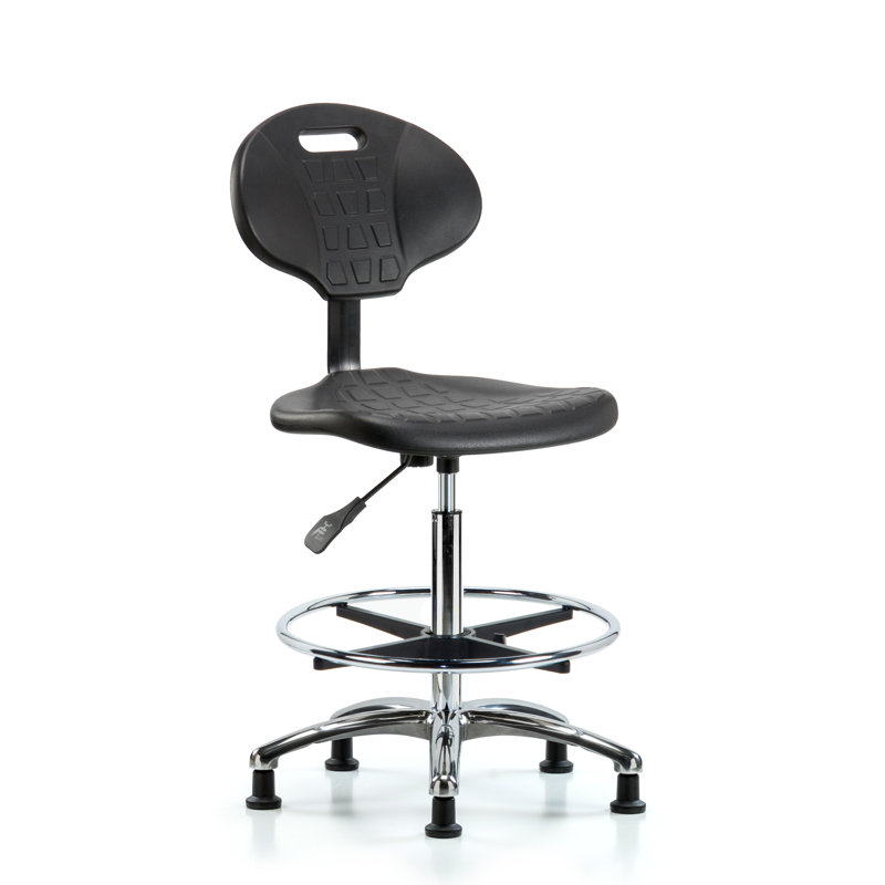Chaise de dessinateur Bridgette, Sans accoudoirs, Patins