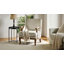 Fauteuil de ferme en polyester de 28 po avec pieds en bois massif Amilio-279067846