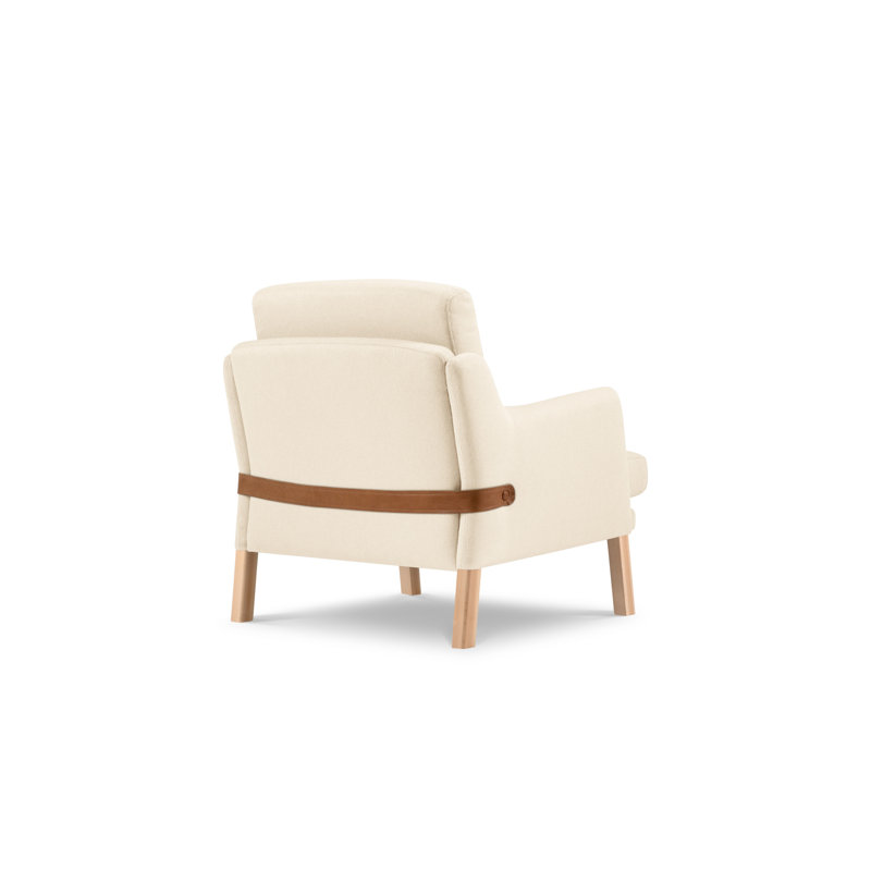 Selby Upholstered Armchair, Beige