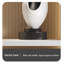 Sculpture en fibre de verre noire et blanche 27,56 po