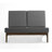 Polett 43.9'' Wide Outdoor Loveseat with Cushions-910115286-908173300