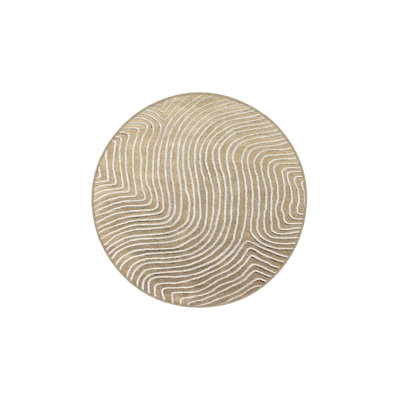 Striped Pattern Theme Woven Base and Washable Area Rug