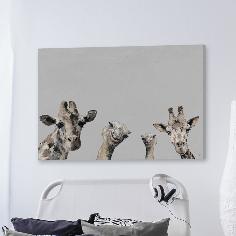 Whit Goofy Duos - Painting on Canvas, 66cm H x 101cm W x 3.81cm D
