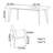 Simple Durable Rock Slab Ash Dining Table Set-105913033