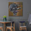«Zombie Head» de 17 histoires par Flyland Designs, art mural en métal, 12 po x 12 po-625946003
