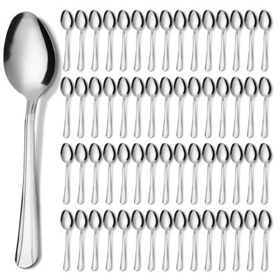 60-piece Premium Stainless Steel Tea Spoon Set – Complete Collection For Beverages & Desserts