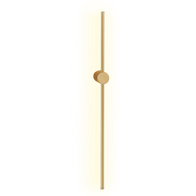 Éclairage à DEL en métal, H 3,9 po x l 2,4 po x P 47,6 po, Bronze