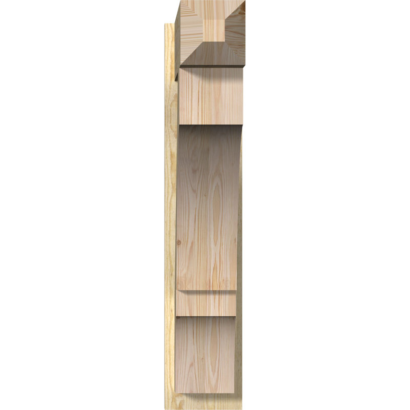 Balançoire artisanal Balboa, Sapin Douglas de 6 po (sciage brut), P 28 po x H 40 po