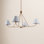 Iron 4-Light Chandelier
